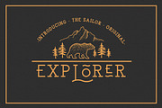 EXPLORER - Sailor Original Typeface, a Slab Serif Font by NEWFLIX.Bro (Thumbnail 11 of 13)