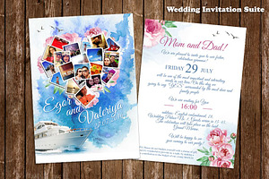 Wedding Invitation Watercolor