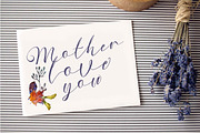 Nella Script (update), a Script Font by Olexstudio (Thumbnail 2 of 5)