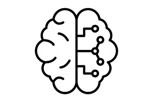 Brain Line Icon, an Icon by Pexelpy