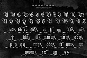 Blackent, a Blackletter Font by Burntilldead (Thumbnail 6 of 11)