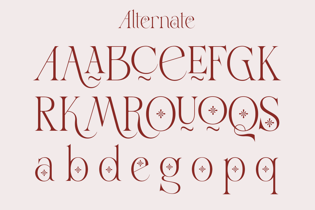 Vroza Conte - Elegant Modern Display, a Serif Font by Qweera Studio (Photo 10 of 12)
