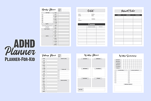 ADHD Planner For Kids