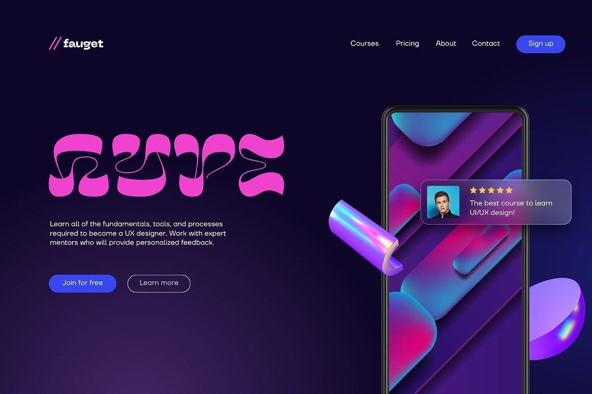 Bome - Retro Psychedelic Font, a Font by Nirmana Visual (Photo 5 of 9)