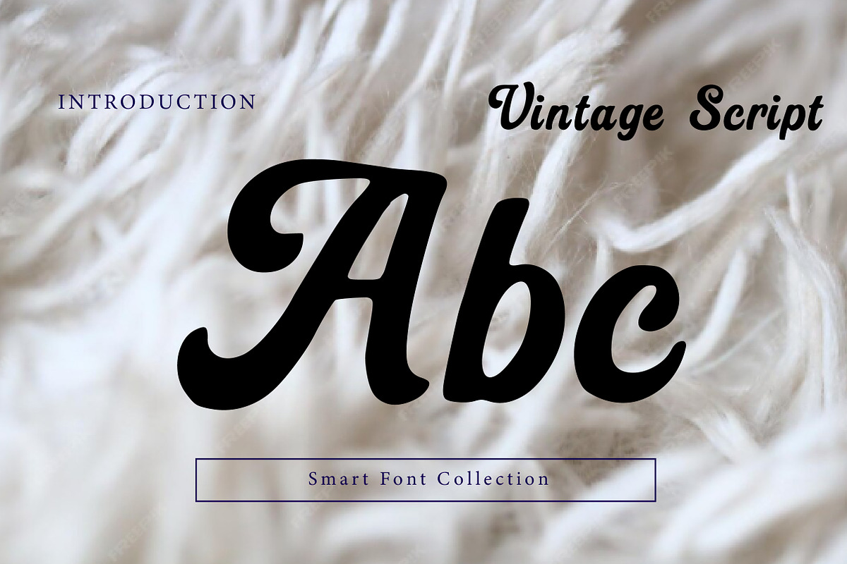 Vintage script, a Script Font by Wow Magic (Photo 2 of 3)
