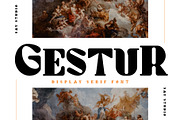 Gestur Display Font, a Sans Serif Font by Say Studio (Thumbnail 1 of 15)