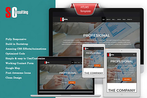 S Consulting HTML Template