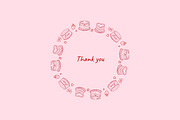 Whimsical bachelorette valentine day, a Decorative Illustration by Bielousova Art (Thumbnail 8 of 8)