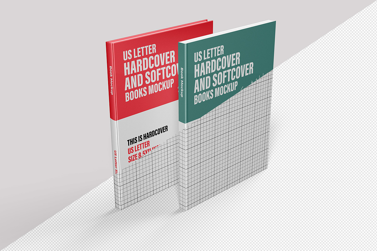 Hardcover and Softcover Books Mockup, a Books & Magazine Mockup by Illusiongraphic (Photo 10 of 22)