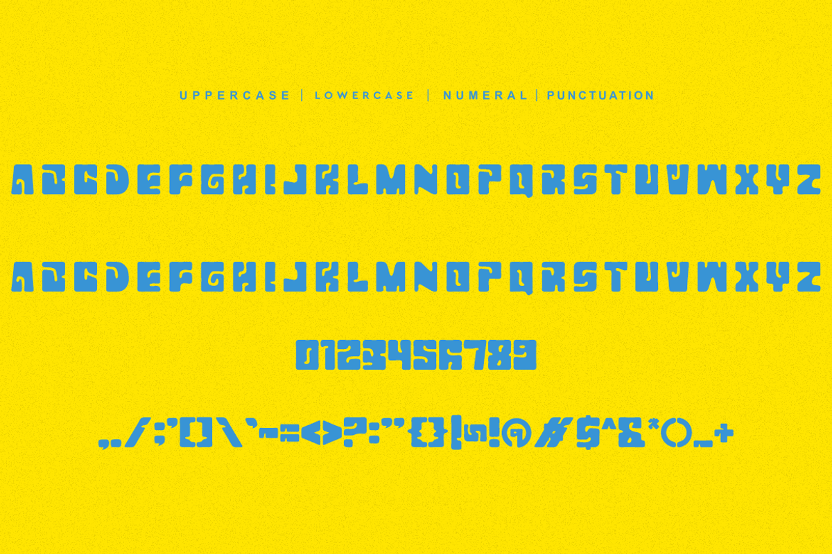Summer Enazor - Groovy Font, a Sans Serif Font by QR Design Studio (Photo 5 of 6)