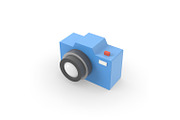 Camera simple design graphic cartoon, an Object 3D Model by CGTech (Thumbnail 4 of 9)
