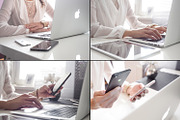 White home office pack /40+pics, a Background Graphic by tydla (Thumbnail 2 of 5)