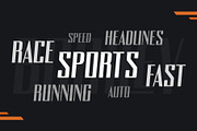 Bockley - Sports Display Font, a Sans Serif Font by Almeera Std (Thumbnail 2 of 11)