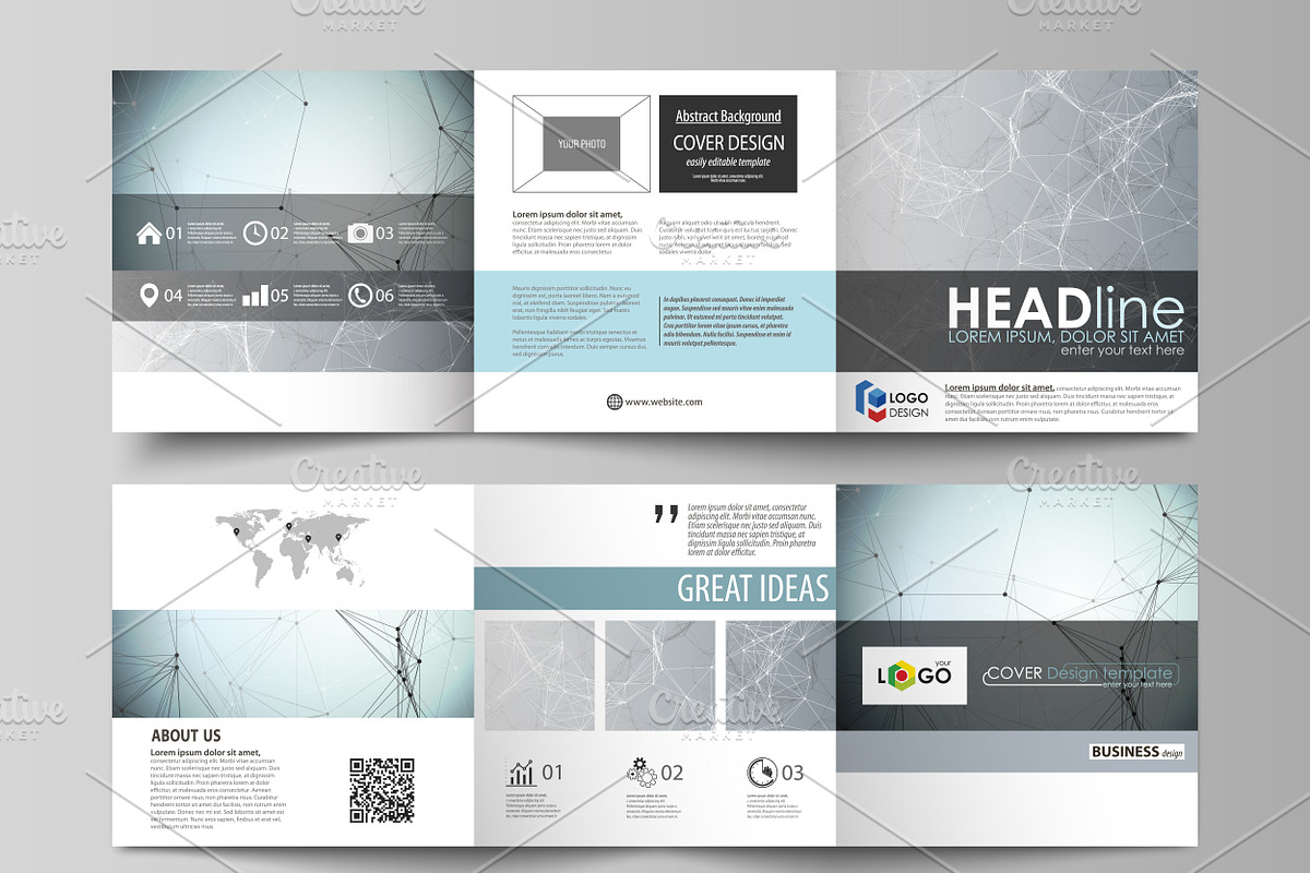 Mega Pack templates, a Brochure Template by VectorShop (Photo 9 of 102)