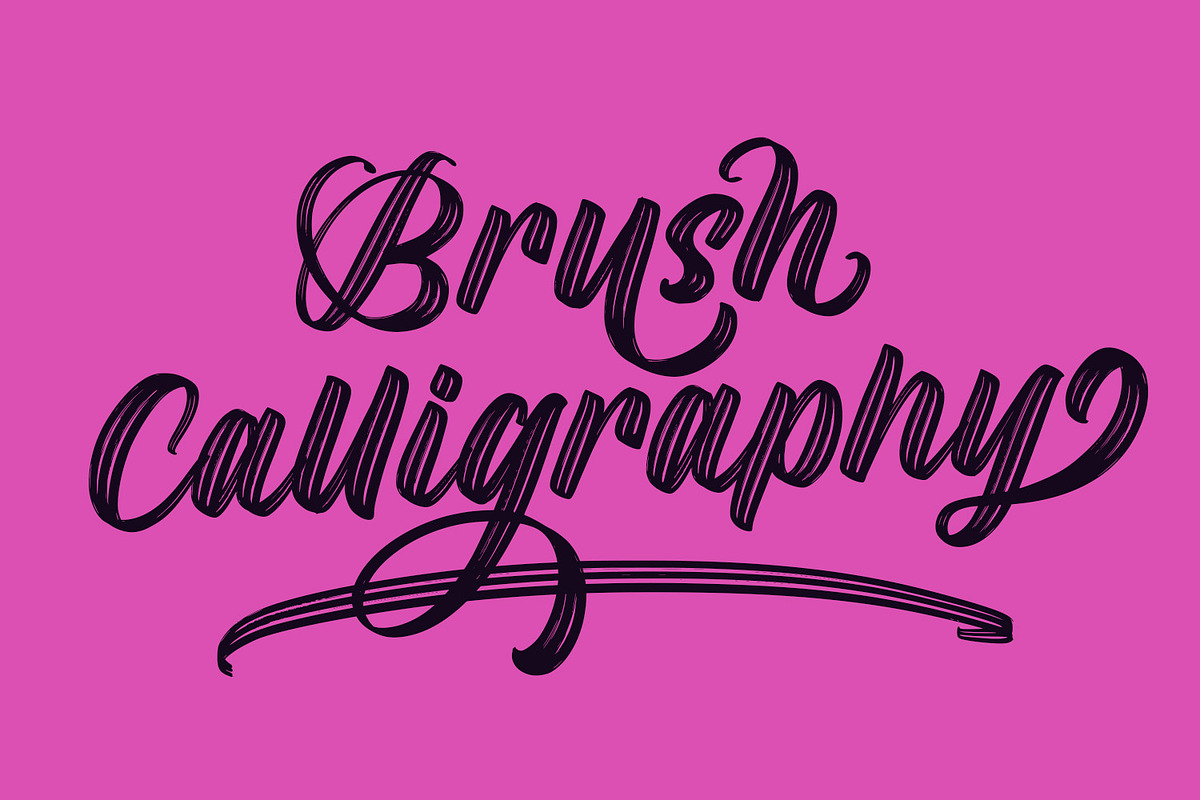 Brightora, a Script Font by Nathatype (Photo 4 of 15)