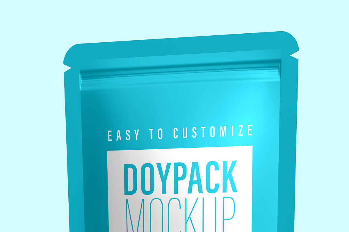 Doypack Mockup - 8 views, a Packaging Mockup by Illusiongraphic (Photo 13 of 19)