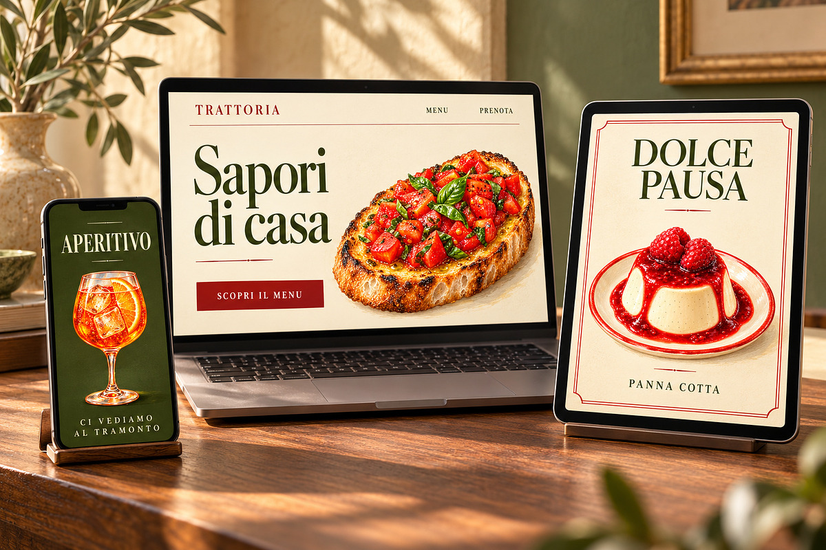 Mediterranean Restaurant Graphics, an Object Graphic by Tzochko (Photo 7 of 7)
