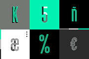 Longitude Display, a Sans Serif Font by lukelisi (Thumbnail 3 of 8)