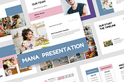Mana: Children Related Powerpoint, a Presentation Template by Punkl Camp (Thumbnail 1 of 9)