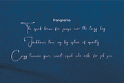 Rigalia Script, a Script Font by JNJ Studio (Thumbnail 8 of 10)