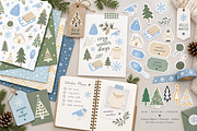 Scandinavian Xmas 100% Hand Drawn, a Seasonal Illustration by Anna Studio (Thumbnail 7 of 11)