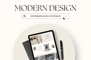 Wix Website Template Small Business, a Wix Template by Branding Babe Co. (Thumbnail 7 of 10)