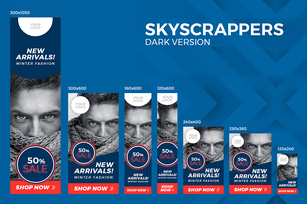 Web Banners Optimized for Google Ads, a Templates & Theme by Better Be a Designer (Photo 5 of 10)