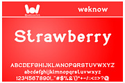 Sincere Heart font, a Font by weknow (Thumbnail 2 of 5)