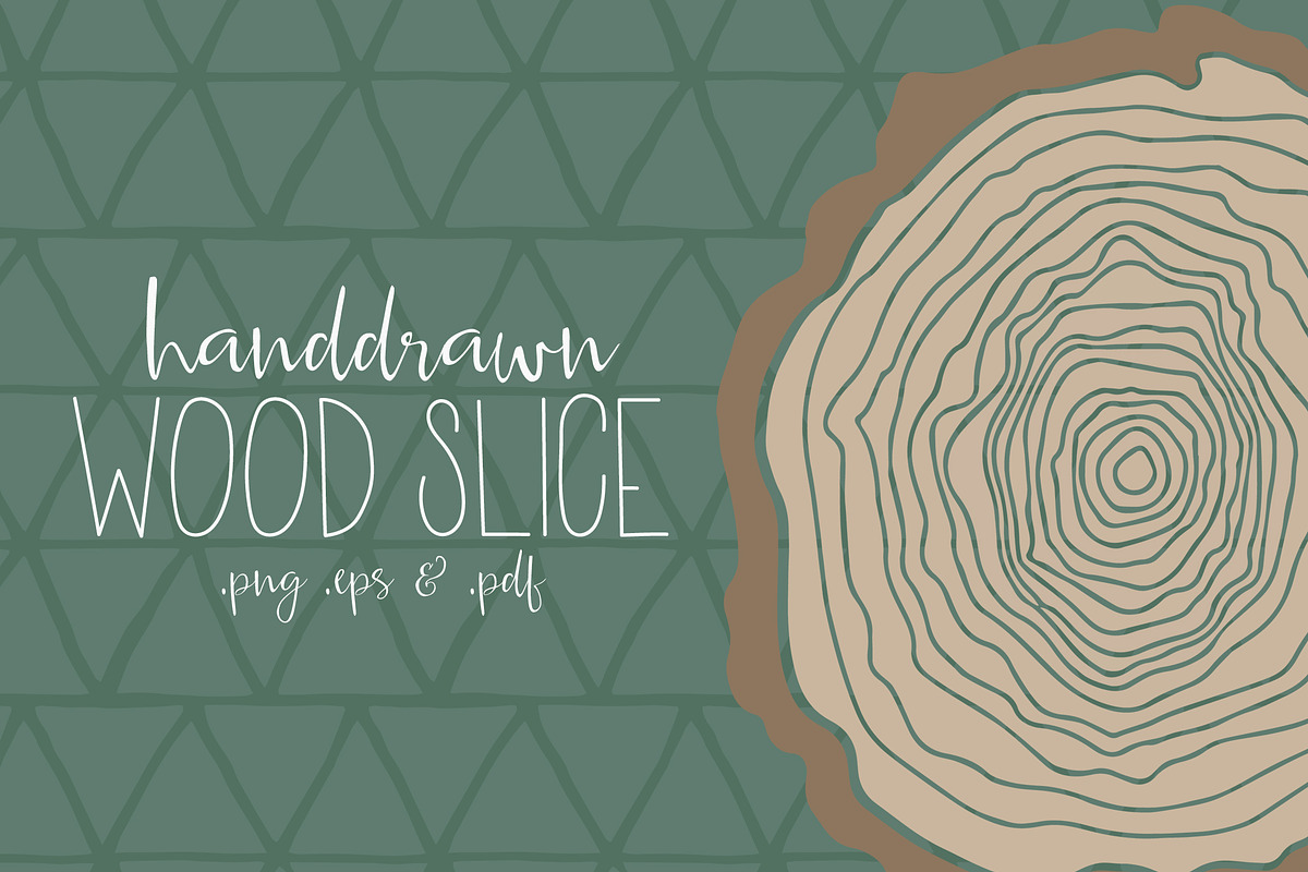 Wood Slice, an Illustration by beingsaradixon (Photo 1 of 2)