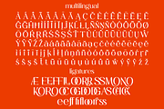 Mosffets - Modern Display Typeface, a Font by zamjumps (Thumbnail 10 of 12)