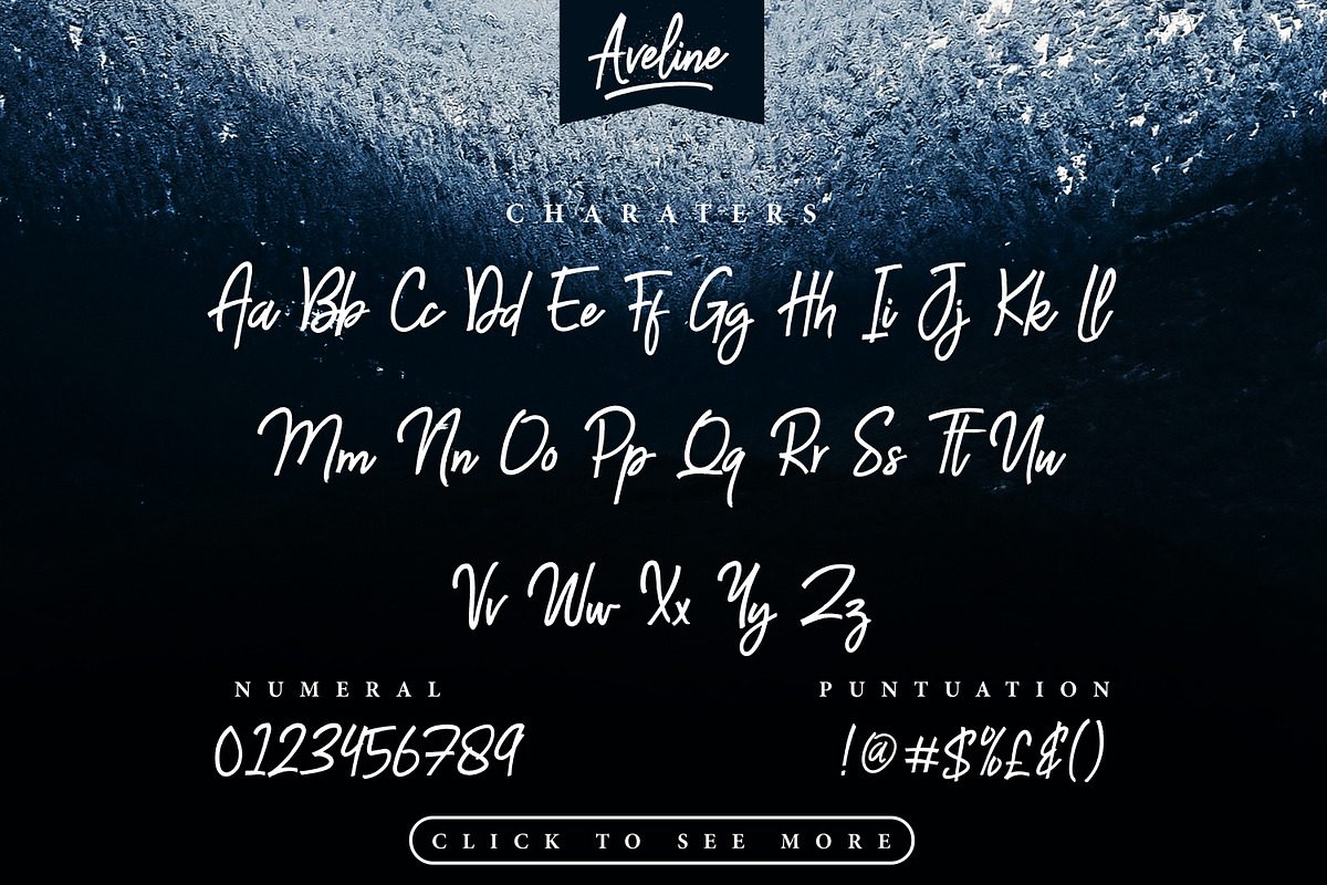 Aveline Script preview 8