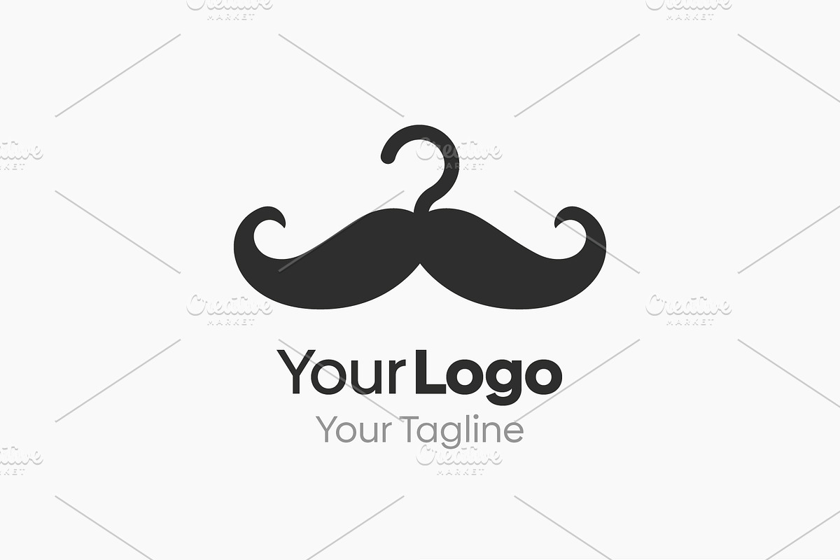 Men Apparel Logo Template, a Branding & Logo Template by Grapixy (Photo 2 of 3)