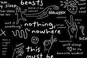 Ugly Dave Bad Handwriting Font, a Sans Serif Font by TYPEHEIST (Thumbnail 7 of 12)