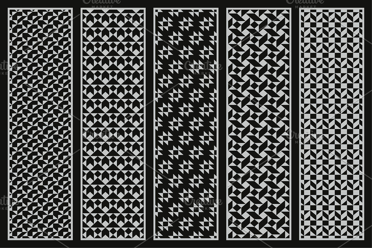 Geometric textured seamless patterns, a Pattern Graphic by ExpressShop (Photo 1 of 5)
