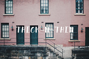 Thick N Thin, a Font by Rowlison Creative (Thumbnail 1 of 10)