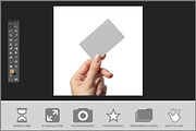 Photo Real Card Mockup, an Advertising Mockup by Bruno's Shop (Thumbnail 2 of 3)