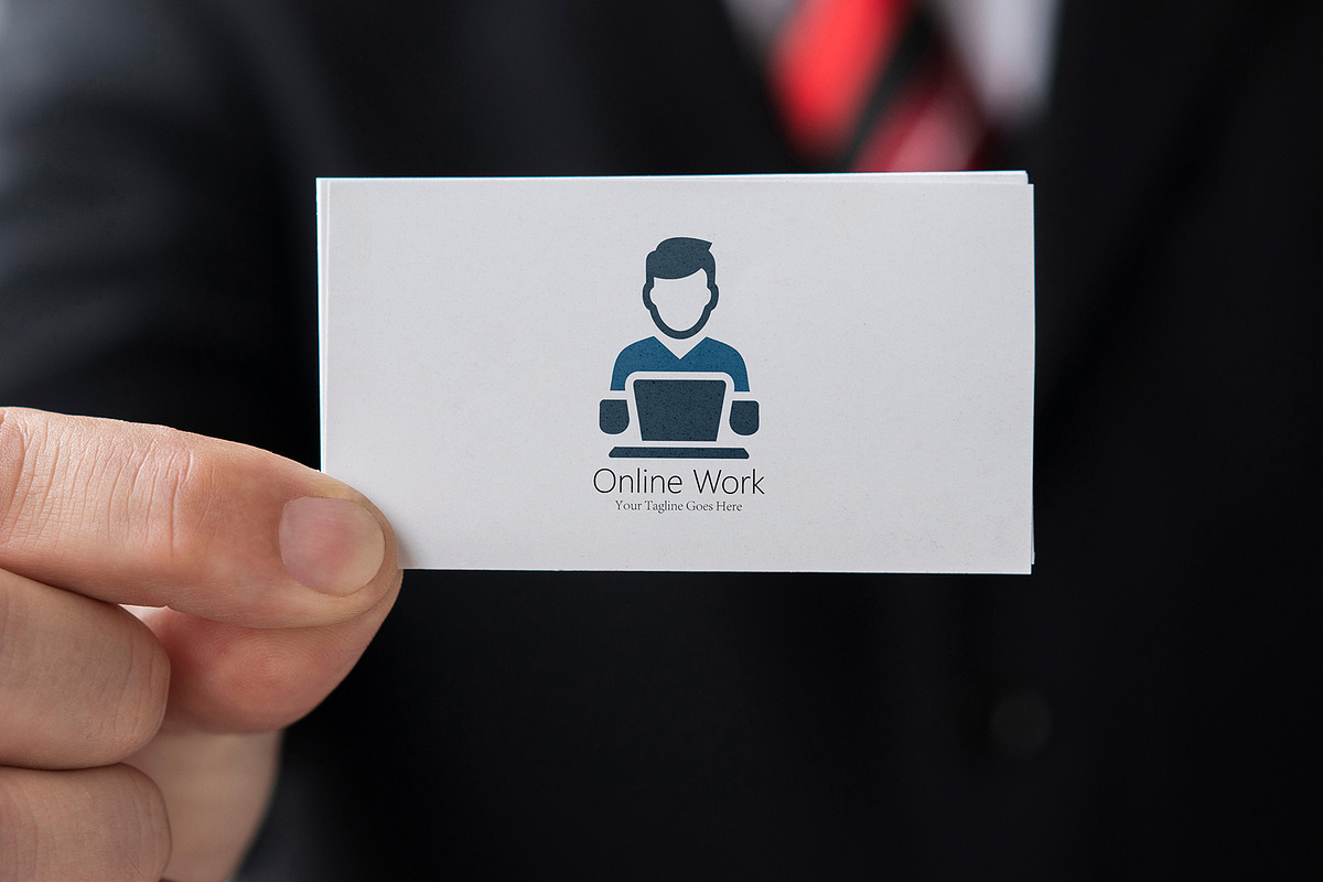 Freelance & Online Work Logo, a Branding & Logo Template by YUDesignStore (Photo 6 of 7)