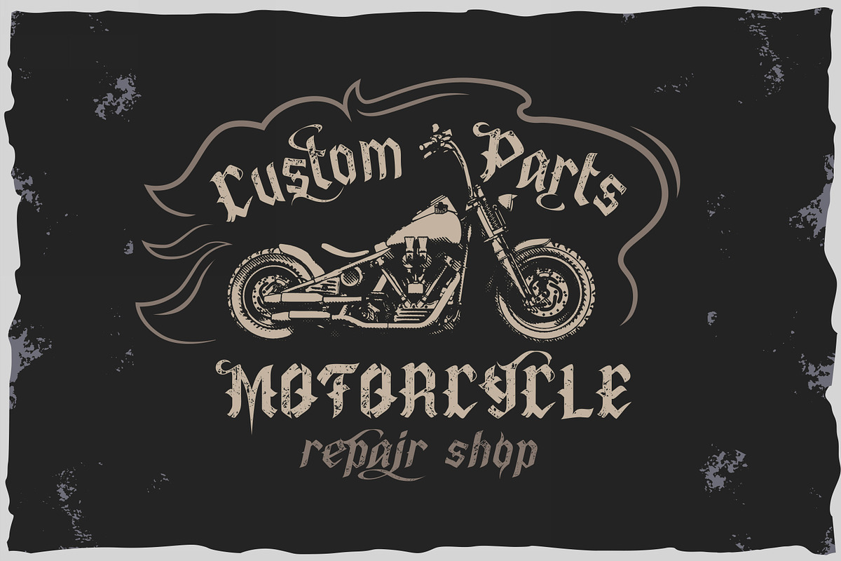 10 Vintage Font Families Bundle #3, a Blackletter Font by Fractal fonts & graphics (Photo 48 of 67)
