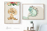 Baby Dinosaurs Collection, an Animal Illustration by OctopusArtis (Thumbnail 8 of 8)