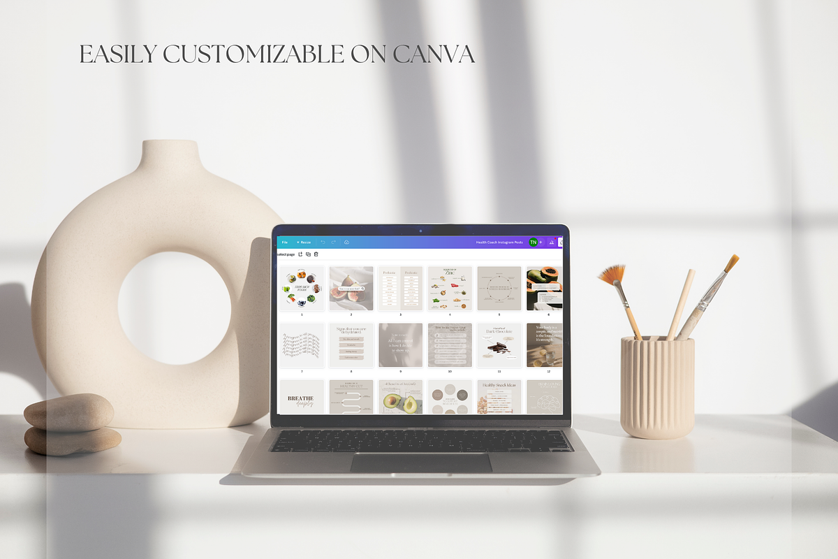 Nutrition & Health Coach Template, a Templates & Theme by Thrive Nutrition Studio (Photo 8 of 9)
