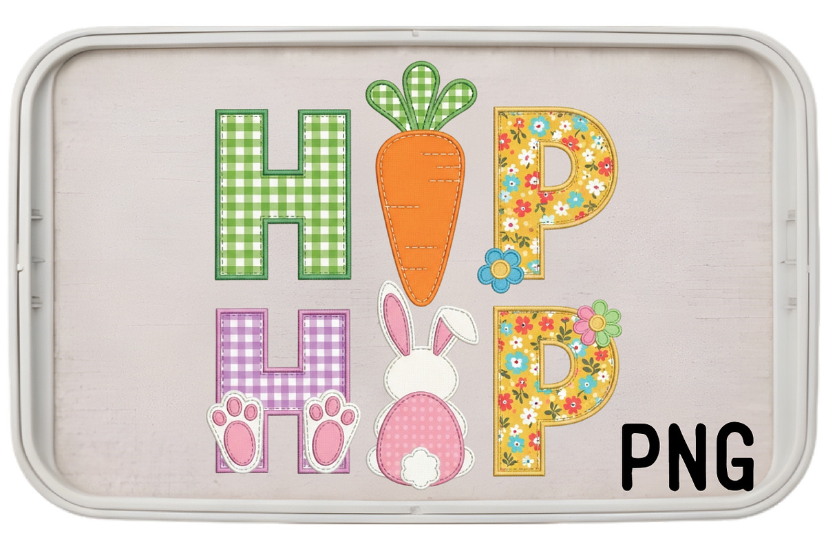 Patchwork Easter Hip Hop PNG, an Illustration by Black Bird Studio (Photo 2 of 3)