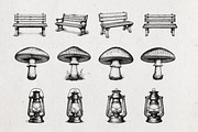 Camp and Hiking Vector Pack, an Object Illustration by Alternate Studio (Thumbnail 3 of 9)