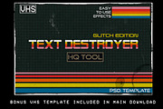 Text Destroyer: Glitch Edition, a Layer Style Add-On by Gromov Design (Thumbnail 7 of 7)