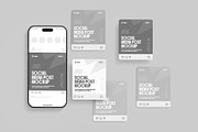 Social Media Post Mockup Layout, a Product Mockup by graphypix (Thumbnail 4 of 4)
