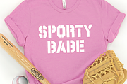 HOME TEAM STENCIL Sports Block Font, a Font by Blush Font Co. (Thumbnail 5 of 6)