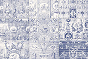 Vintage Toile Victorian PNG Patterns, a Pattern Graphic by Century Library (Thumbnail 8 of 11)