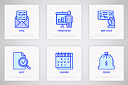 Financial Report | 16 Thin Line Icon, an Outline Icon by Alex Blogoodf (Thumbnail 6 of 11)