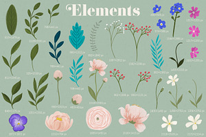 Birds And Blooms Collection