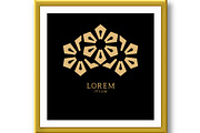 Abstract floral symbol. Graphic, an Object Graphic by RODINA (Thumbnail 2 of 3)