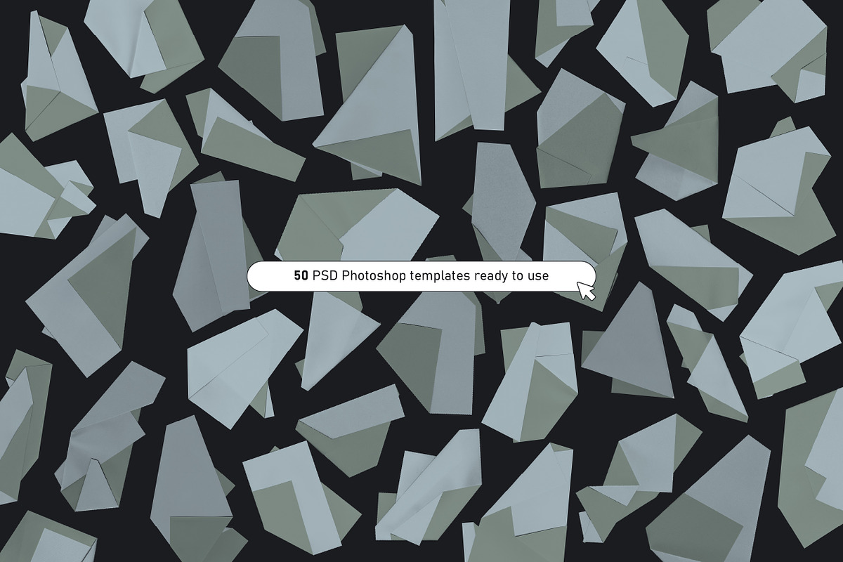 FOLDED MEMORY Retro PSD Kit preview 6